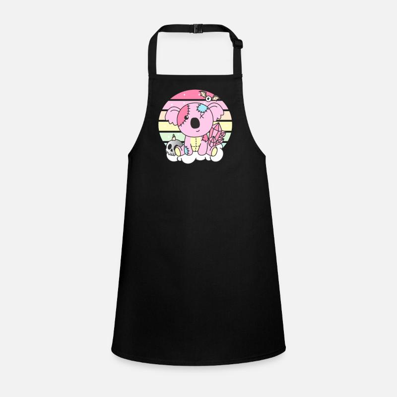 Kawaii Gothique Koala Pastel Goth Tablier Enfant