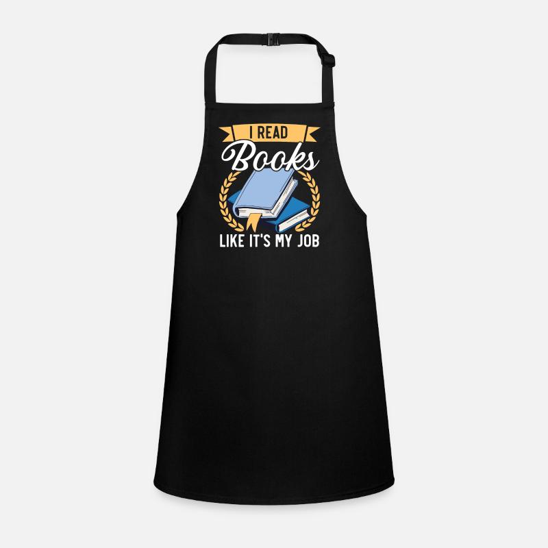 Reading inspires the imagination Reading books Children's Apron