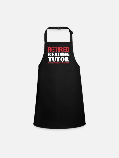 Tuteur Cadeau Tuteur - Tablier Enfant - noir - Devant