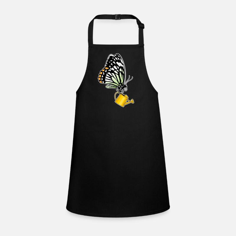 Butterfly watering can Children's Apron