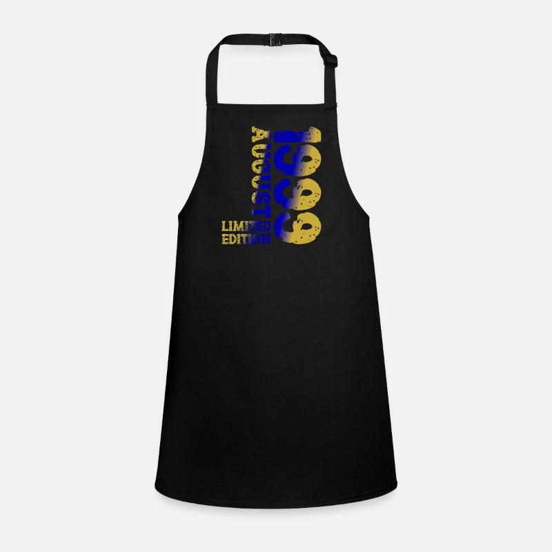 1999 August Limited Edition 24th Birthday Outfit Children's Apron