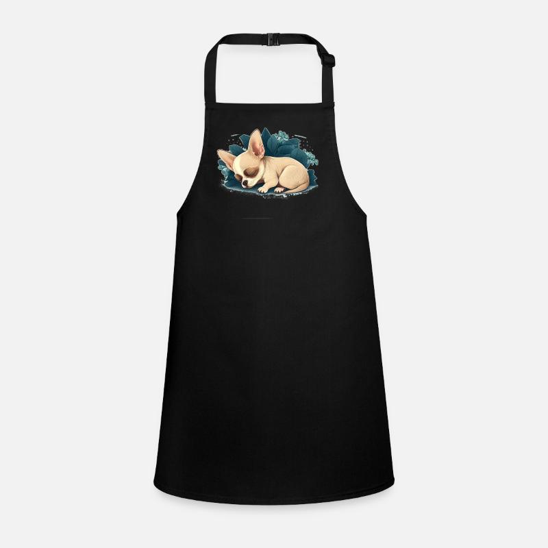 Chihuahua | Schlaf Nacht Pyjama Sonntag Niedlich Schürze für Kinder