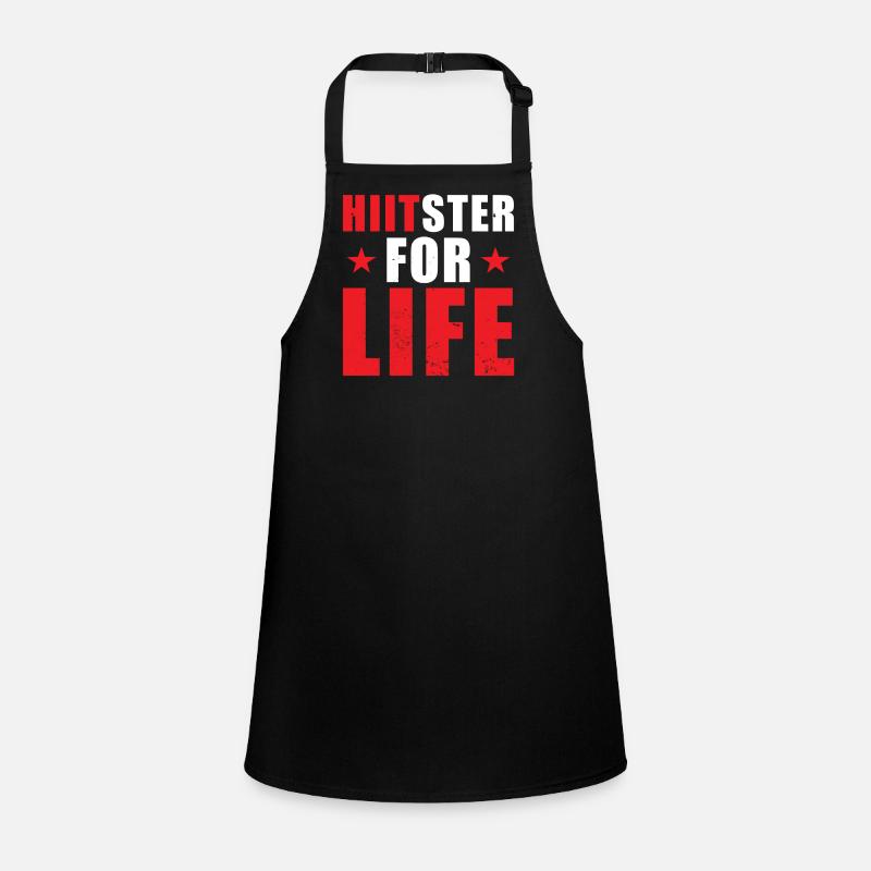 Hiit Entraînement Motivation HIIT Hard Train Tablier Enfant