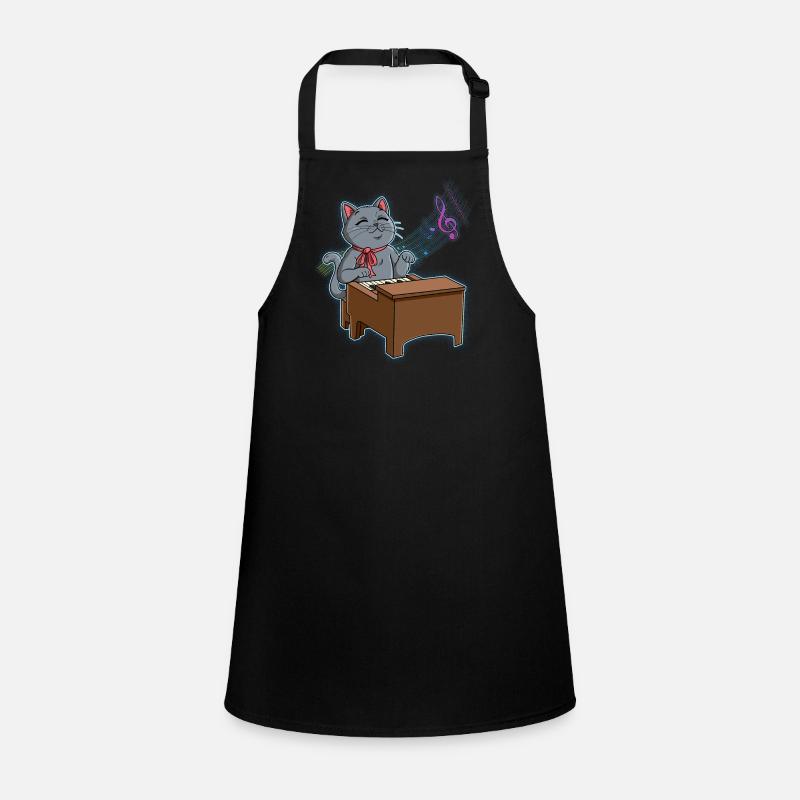 Pianiste Cat Tablier Enfant