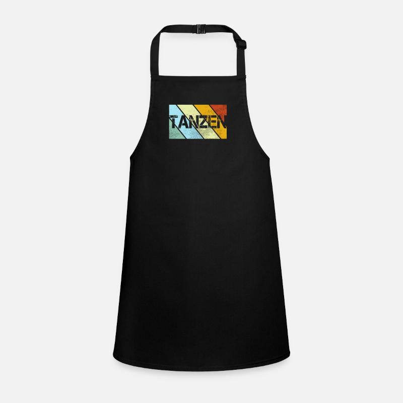 Tanzen Retro Schürze für Kinder