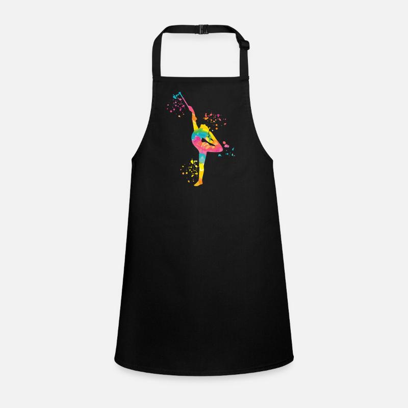 Gymnaste avec bâton Gymnastique rythmique Tablier Enfant