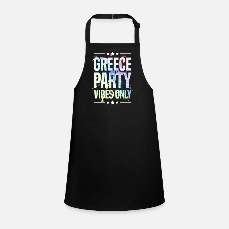 Greece Party Vibes Children's Apron