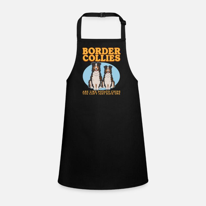 Border Collie Dogs Dog Owner Gift Children's Apron