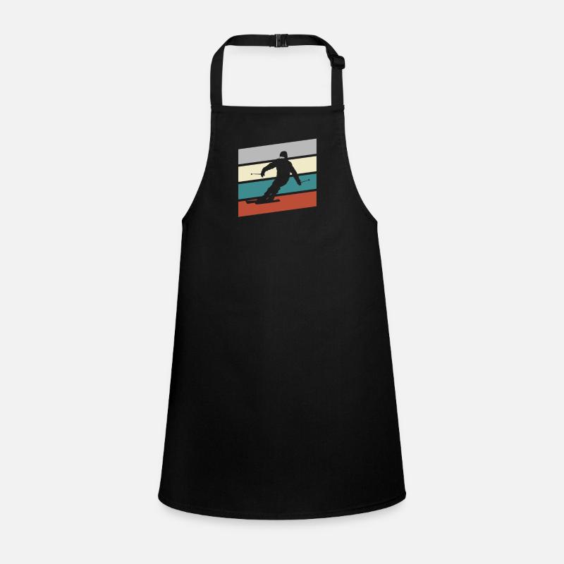 Ski Retro Children's Apron