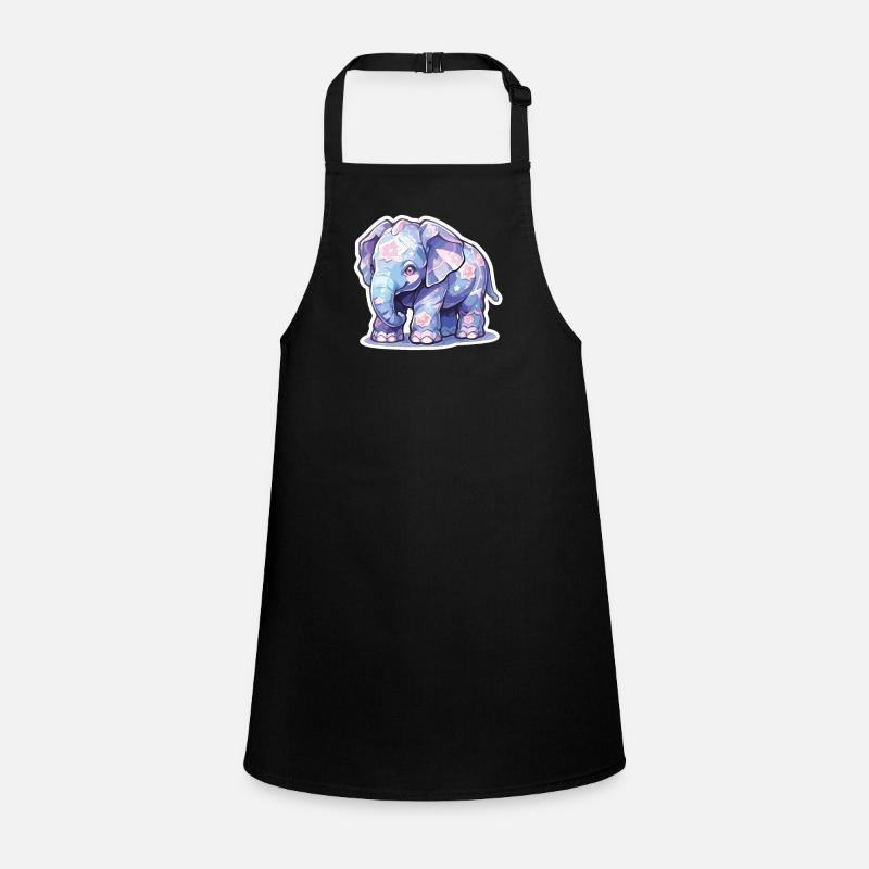 Elephant Elephant Elephant Baby Pachyderm Children's Apron