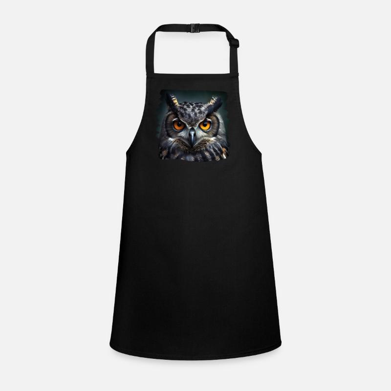 Owls Owl Owl Eagle Owl Night Owl Owl Children's Apron