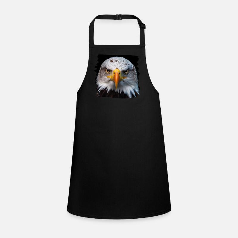 Aulne pygargue à tête blanche oiseau aigle pierre Tablier Enfant