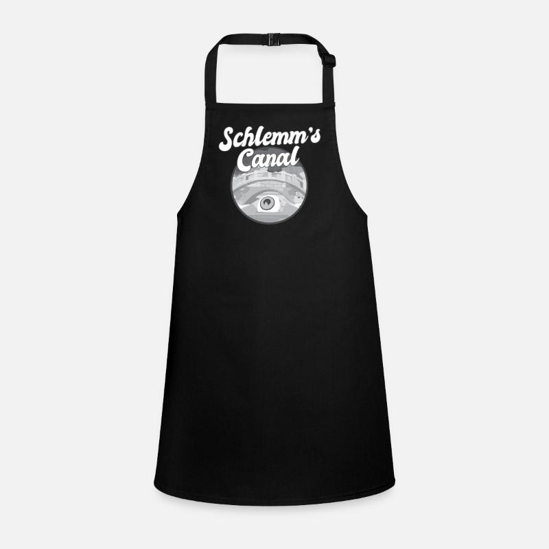 Schlemm's Canal Funny Optometrist Pun Eye Children's Apron