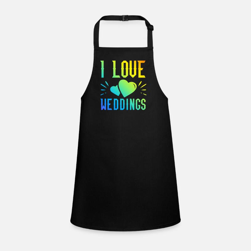 I love wedding Children's Apron