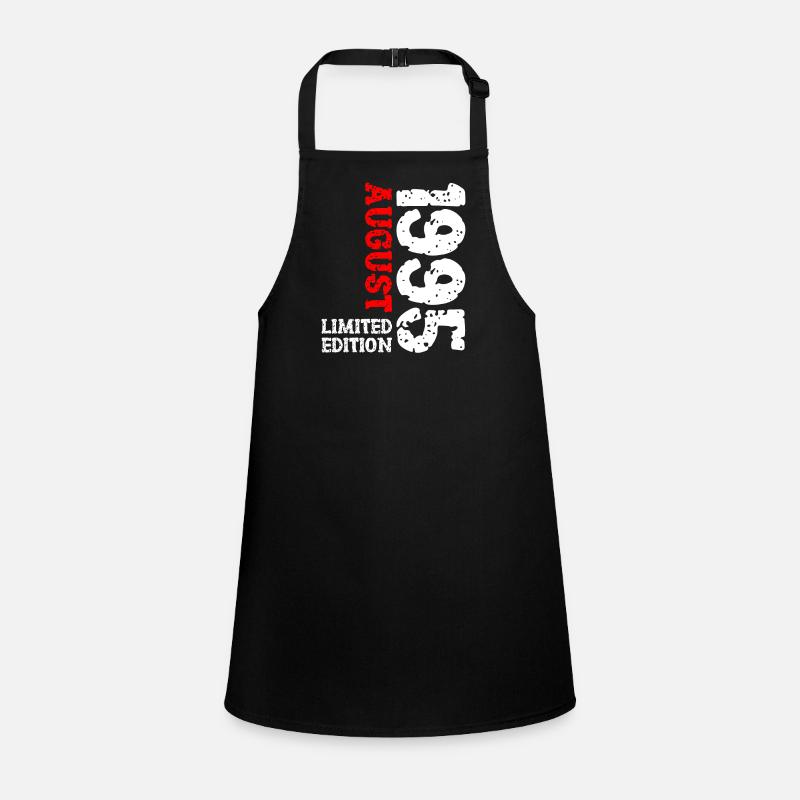 1995 August Limited Edition 28th Birthday Outfit Children's Apron