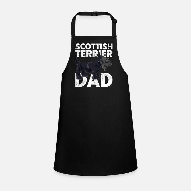 Scottish Terrier Daddy Father's Day Gift Scottie Children's Apron
