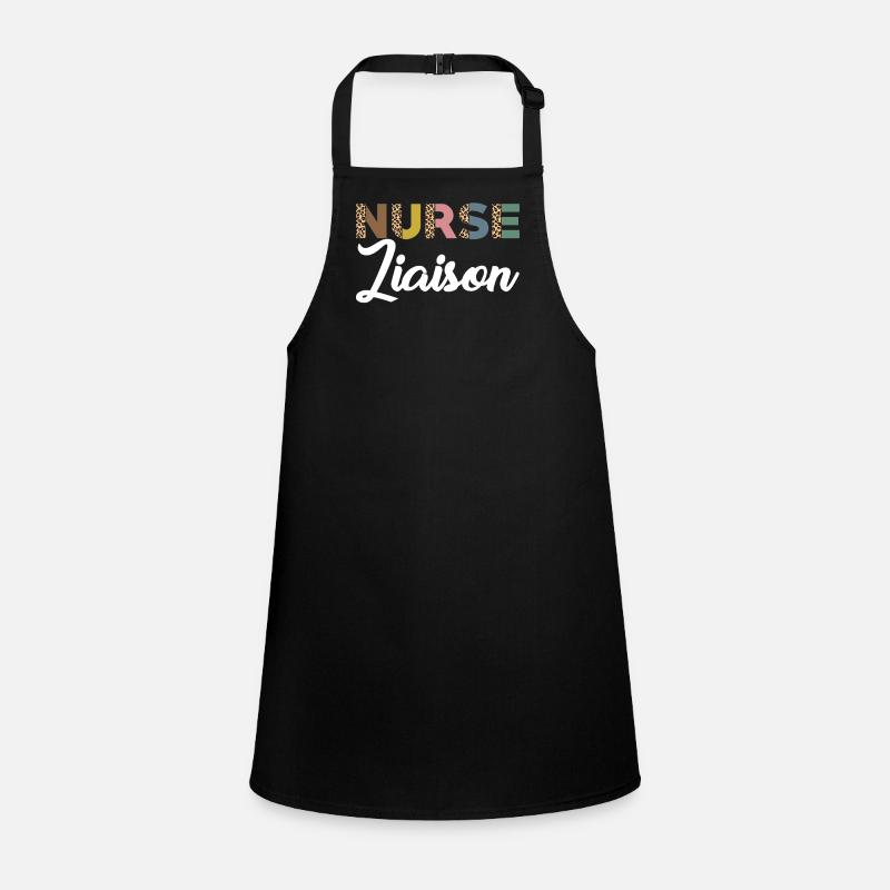 Connection sister leopard print design Children's Apron