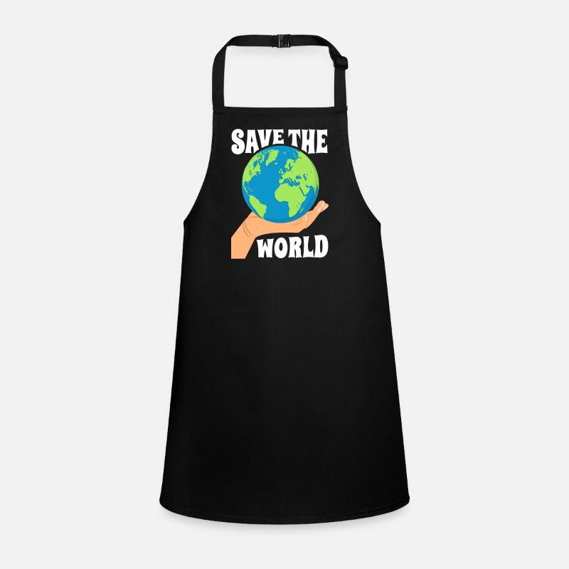 Save the World Umweltschutz Schürze für Kinder