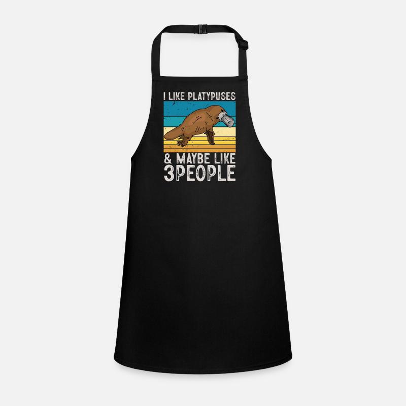 Platypus Schnabeltier Children's Apron