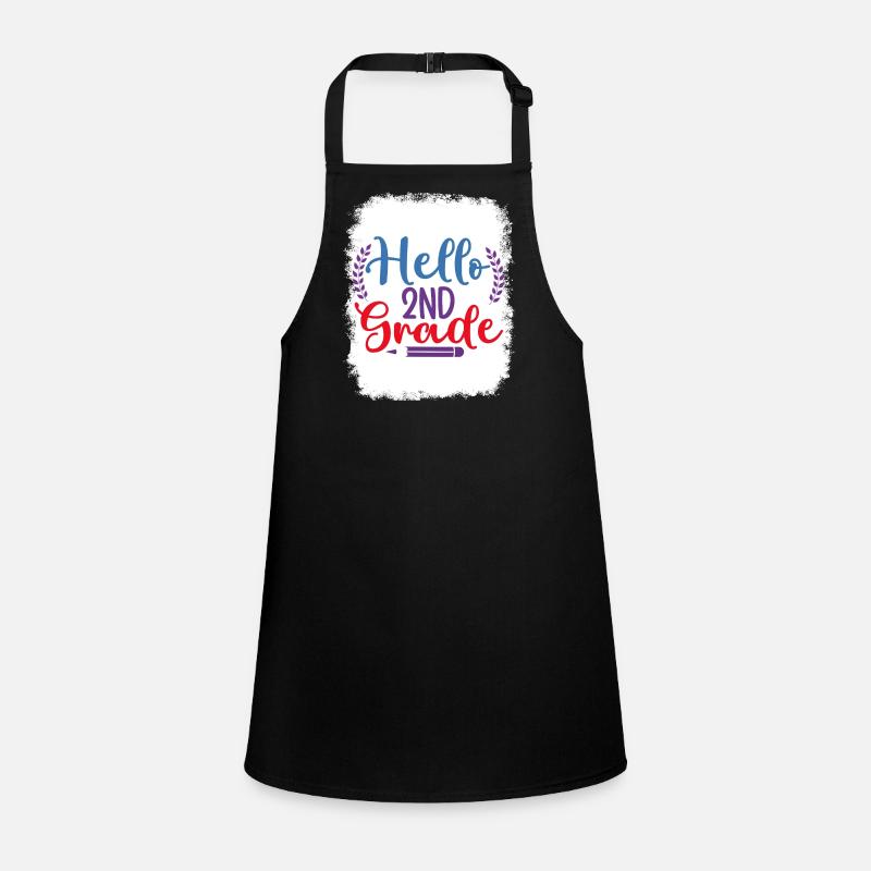 Second Grade Rainbow Girls Boys Teacher Team 2nd Children's Apron