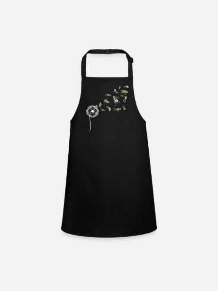 Zombie Mummy Cadeau Pissenlit Halloween - Tablier Enfant - noir