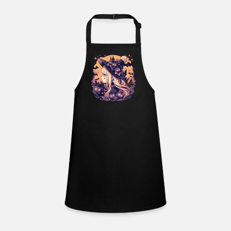 Sorcière Helloween Sorcières Tenue Sorcières Sorcières Tablier Enfant