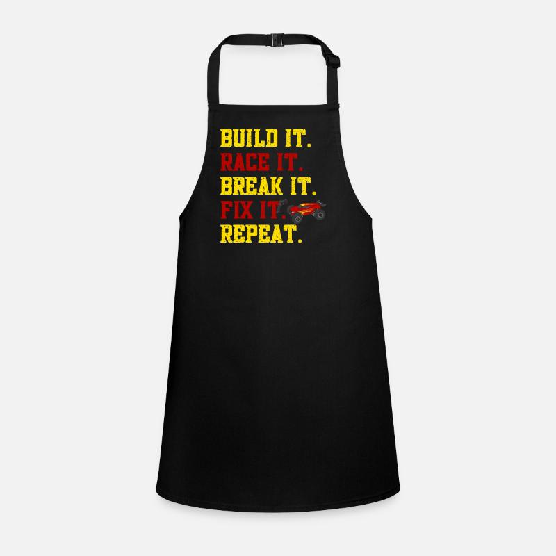 RC Car Remote Control Car Children's Apron