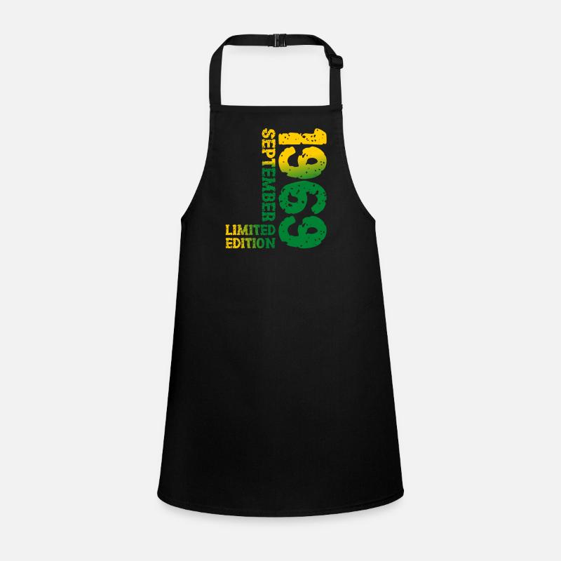 1969 September Limited Edition 54th Birthday Deco Children's Apron
