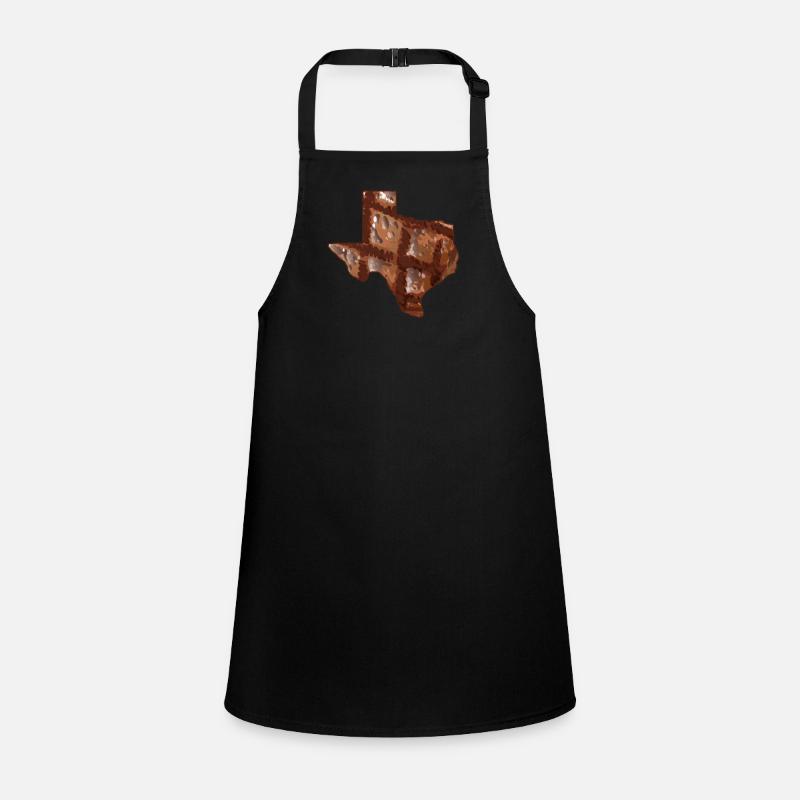 Bœuf du Texas en noir Tablier Enfant