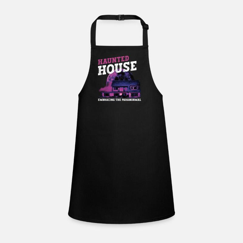 Horreur Paranormal Maison hantée effrayant Halloween Tablier Enfant