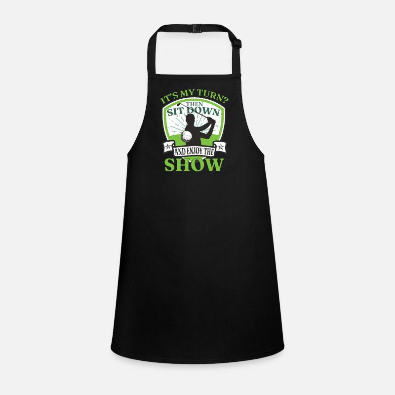 Profitez du spectacle Golf Funny Golf Tablier Enfant