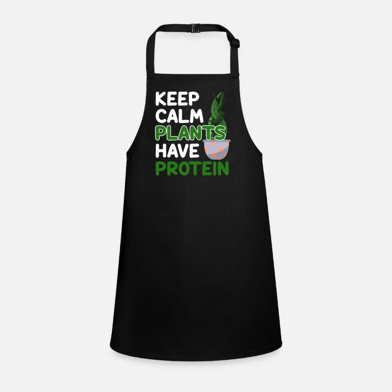 Vegan Veganismus Schürze für Kinder