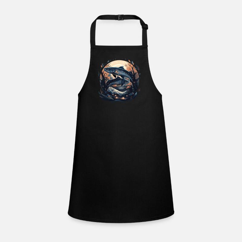 Poisson Poisson Brochet Carpe Pêcheur Poisson Pêche Tablier Enfant