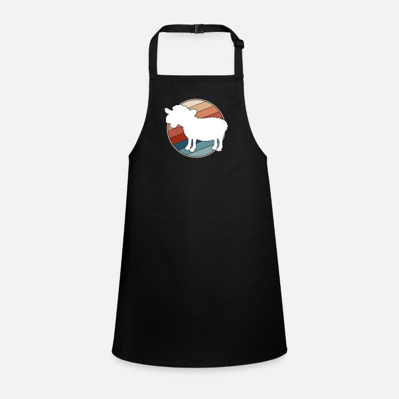Sheep Retro Children's Apron