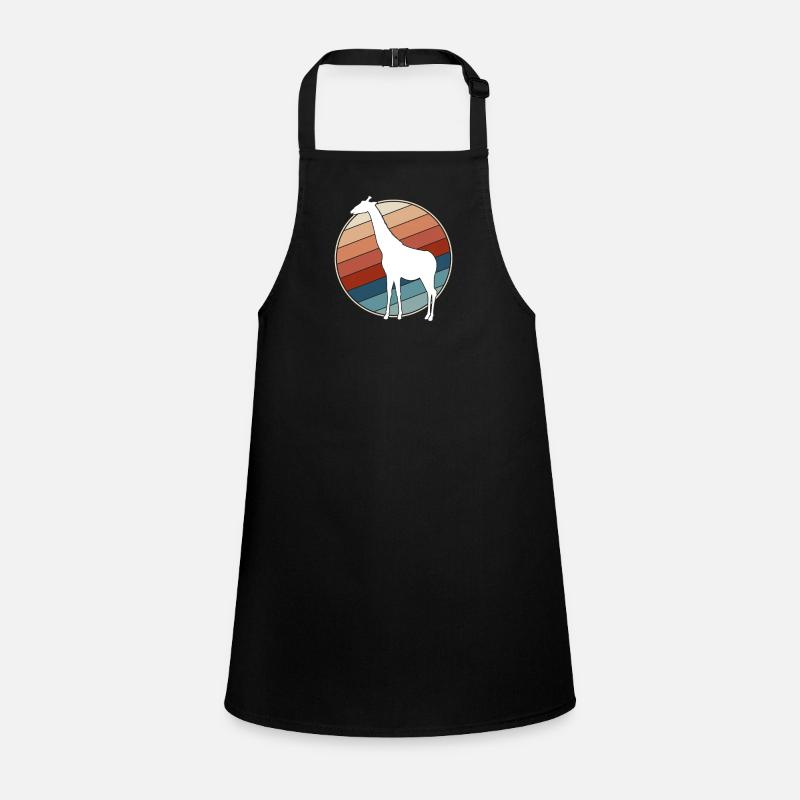 Giraffe Retro Children's Apron