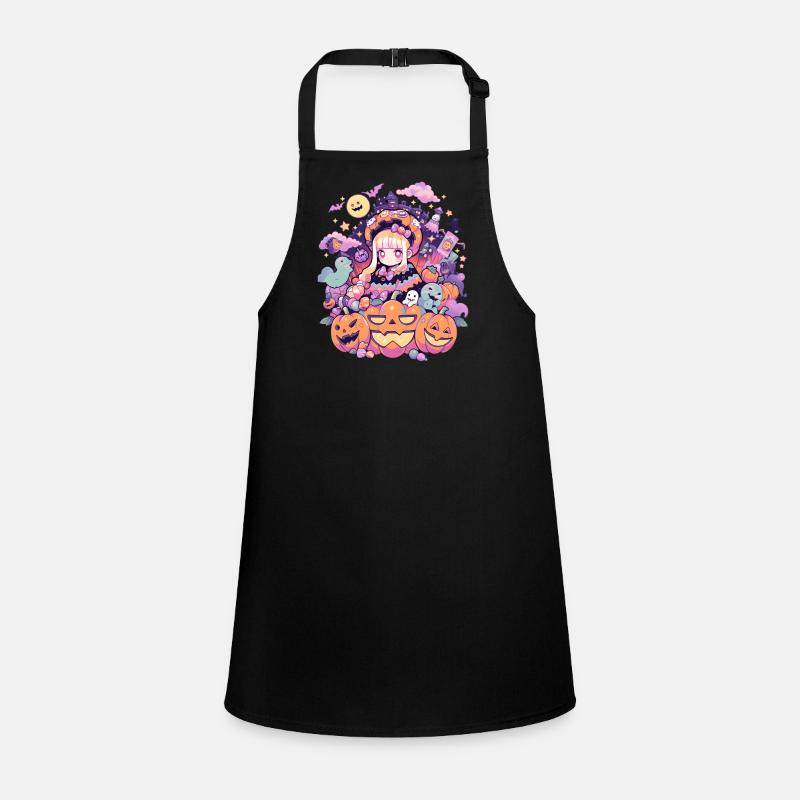 Aesthetics Anime Halloween Children's Apron