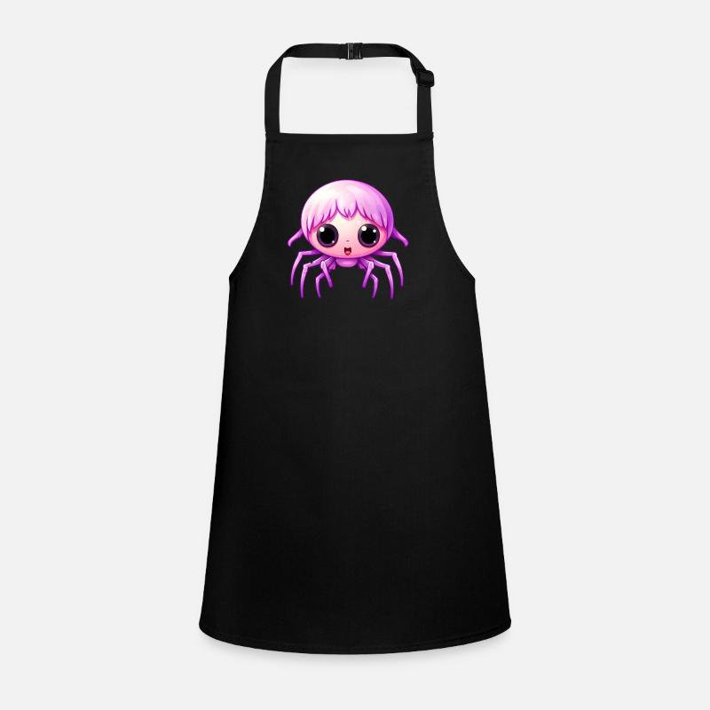 Kawaii Spinne Schürze für Kinder