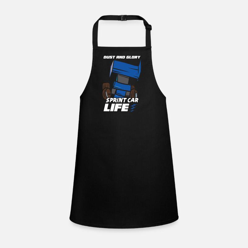 Sprint Car Mom Dirt Track Racing Race Day Children's Apron