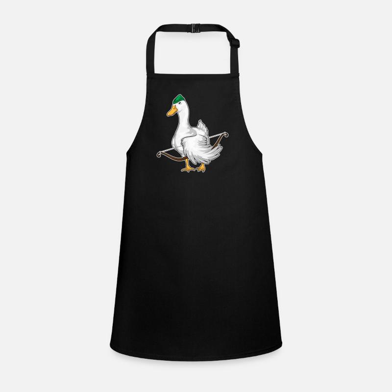 Duck Archer Bow Children's Apron
