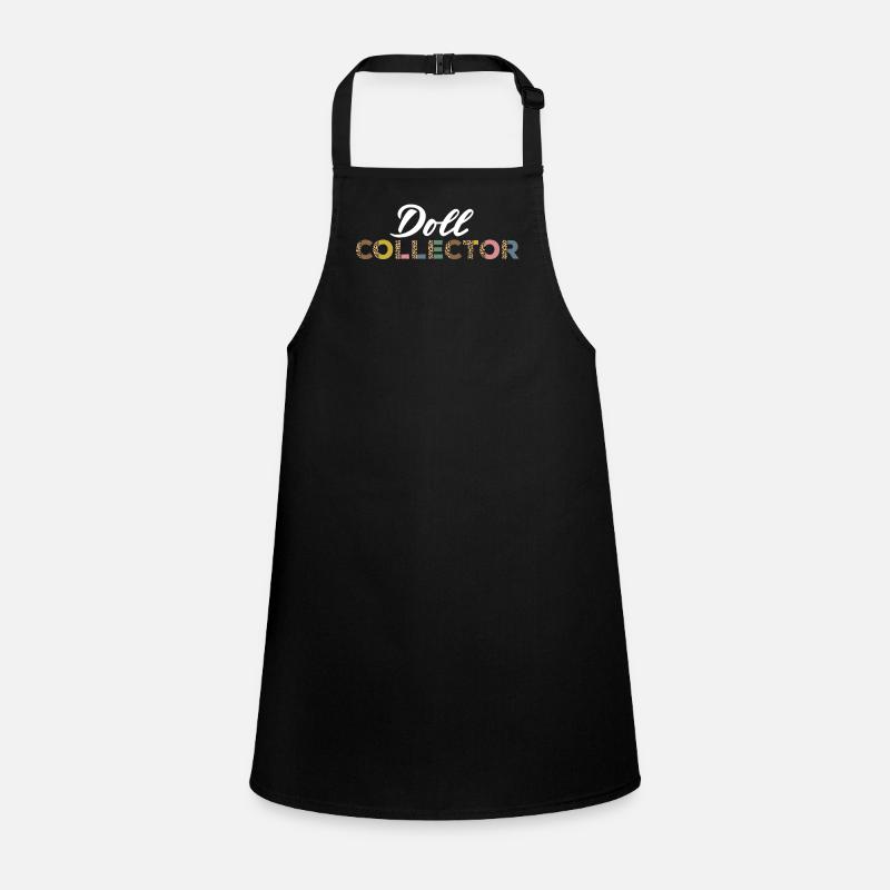 Doll Collector Leopard Print Design Children's Apron