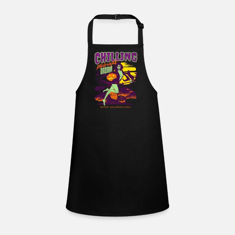 Halloween Witch Classic Comic Children's Apron