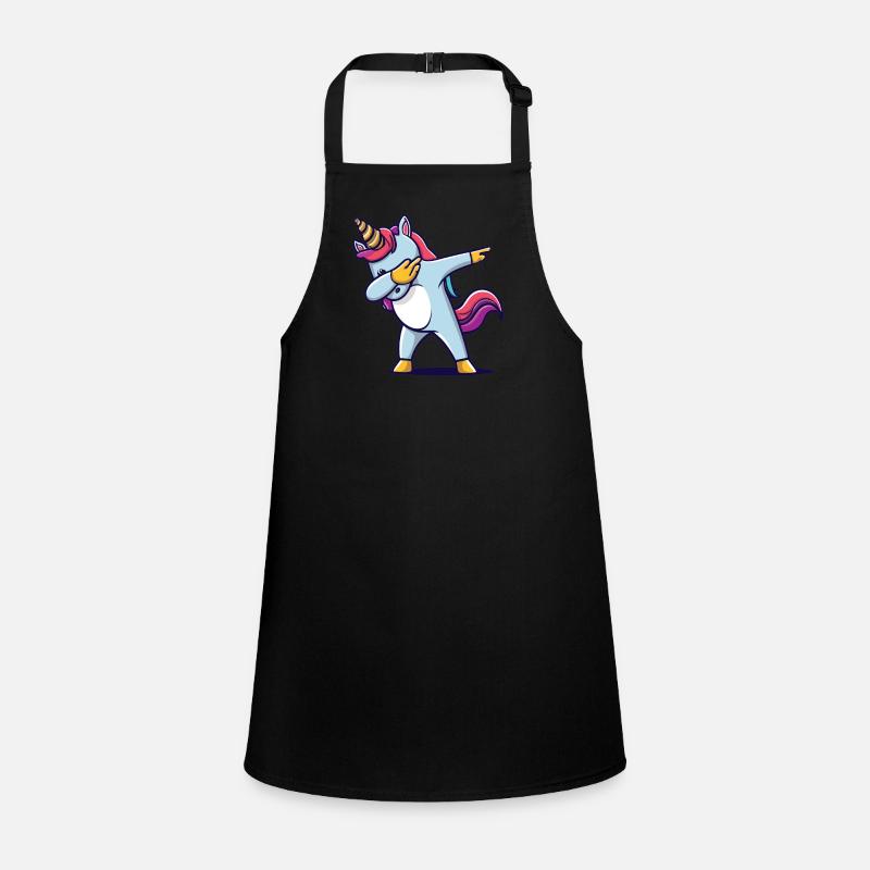 Dab Dabbing Licorne Dabbing Danse de la licorne Tablier Enfant
