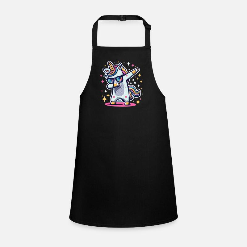 Dab Dabbing Unicorn Dabbing Unicorn Dance Children's Apron