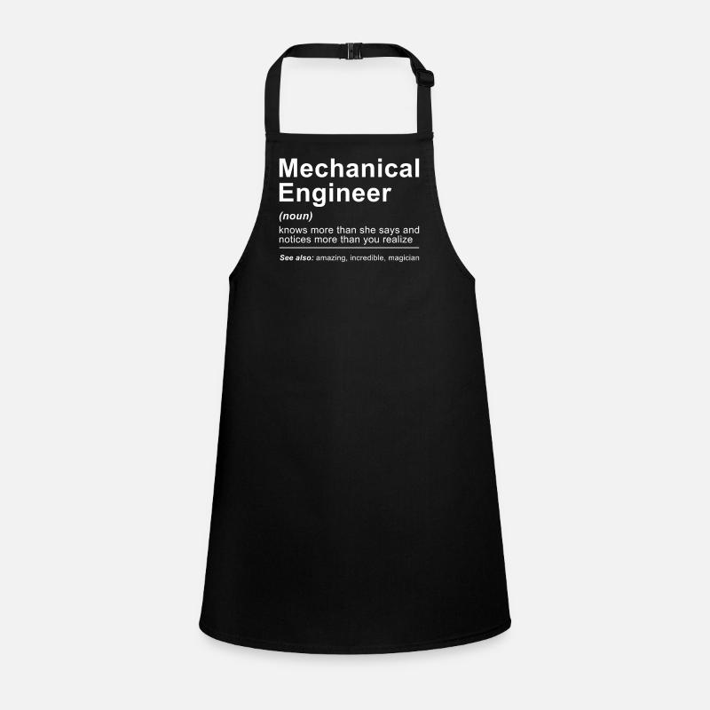 Definition of Mechanical Engineer Children's Apron