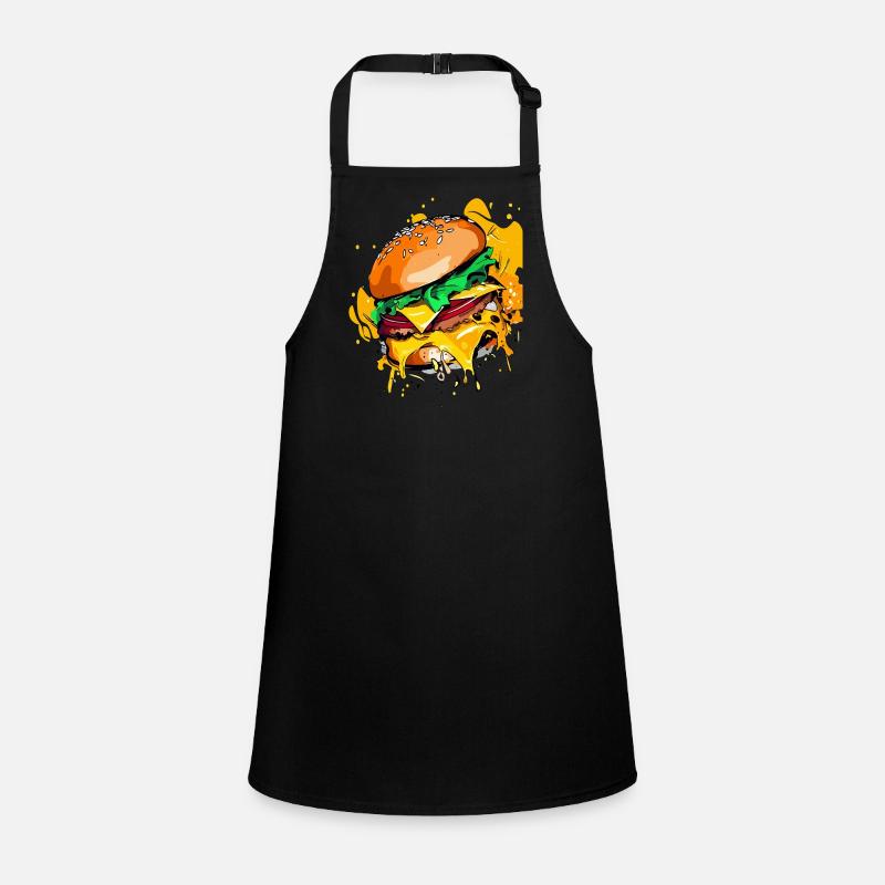 Extra Cheese Burger Cheeseburge Children's Apron