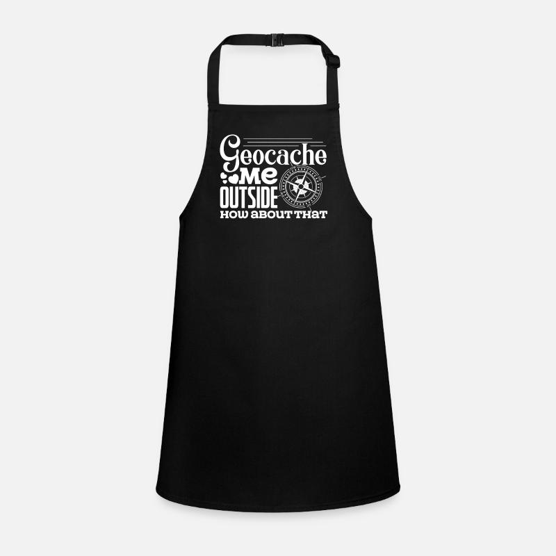 Geocaching Geocache Me Outside Children's Apron