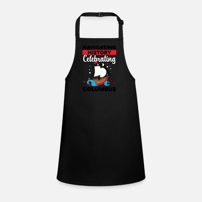 Navigating History Columbus Day Children's Apron