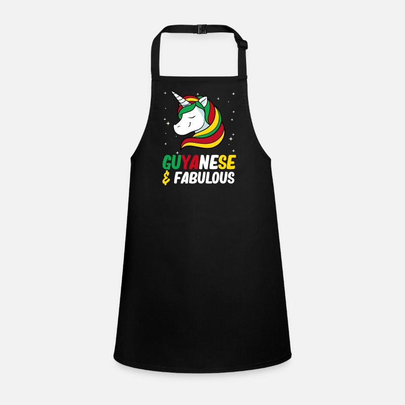 Guyana Flagge Guyanese Guyana Schürze für Kinder