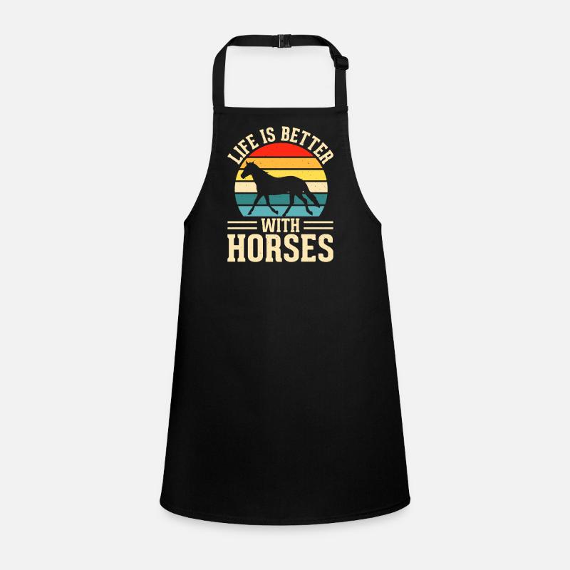 Horses Children's Apron