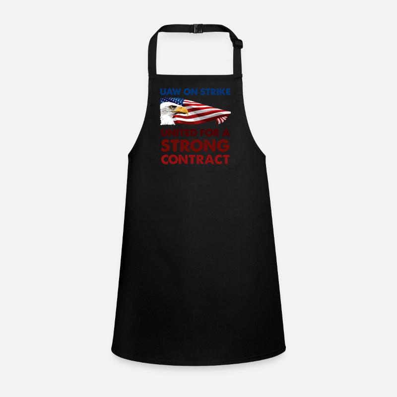 UAW on Strike - United for a Strong Contract Children's Apron